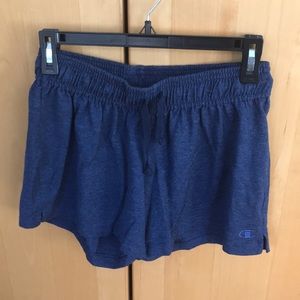 Cute blue cotton Champion mini shorts Sz S